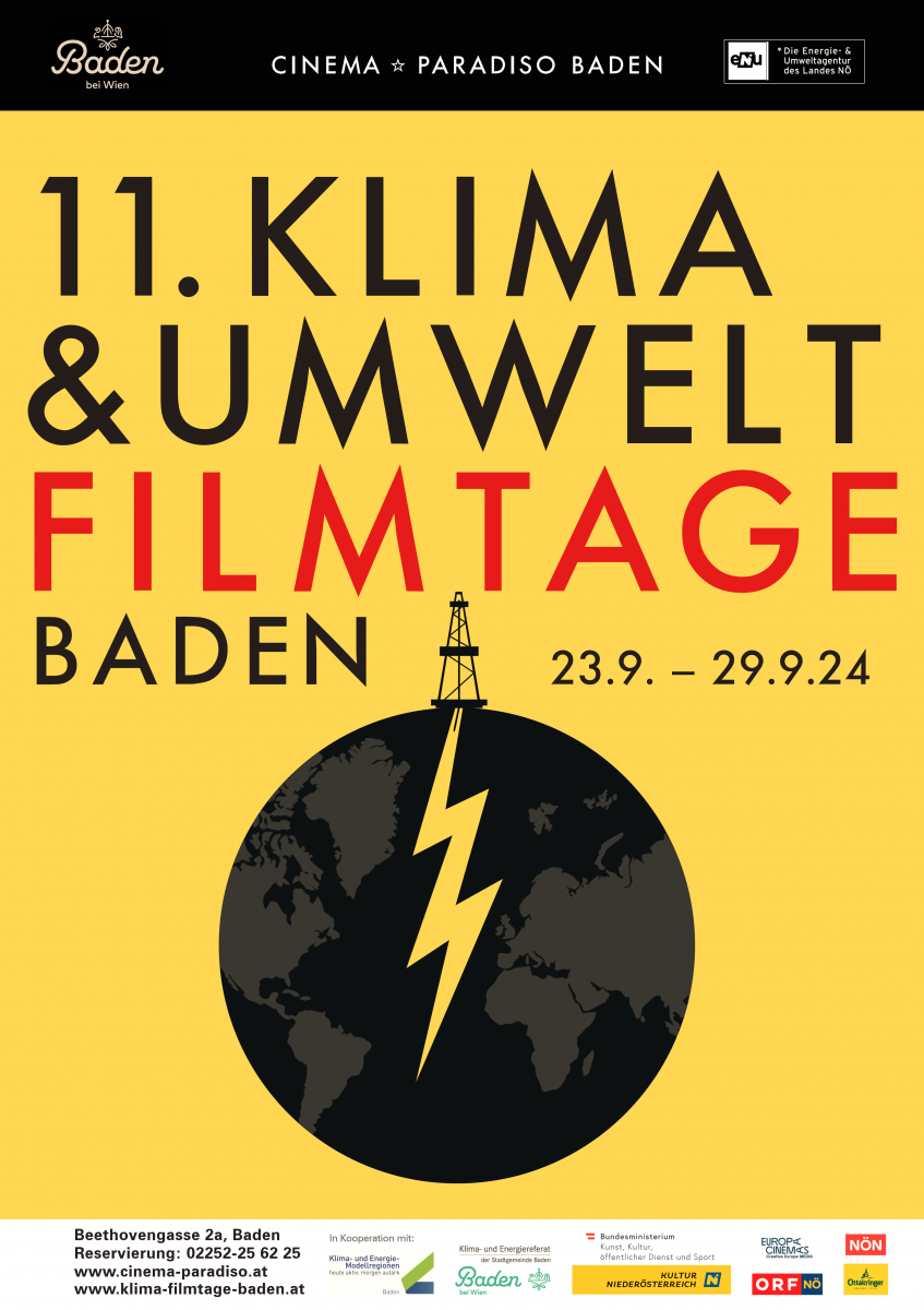 11. KLIMA & UMWELT FILMTAGE Baden - 23.9. bis 29.9.2024